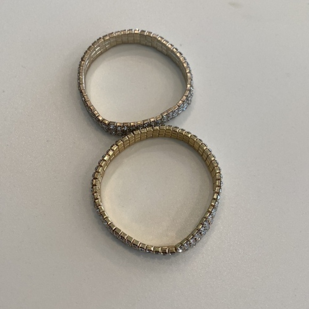 Crystal bracelets set of 2 - Picture 3 of 5